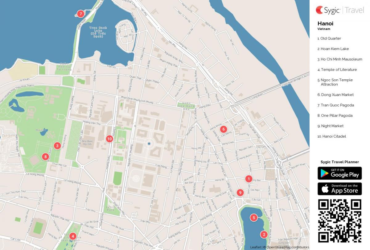 Mapa de hanoi menjar del carrer