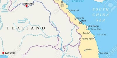 Hanoi mapa de localització